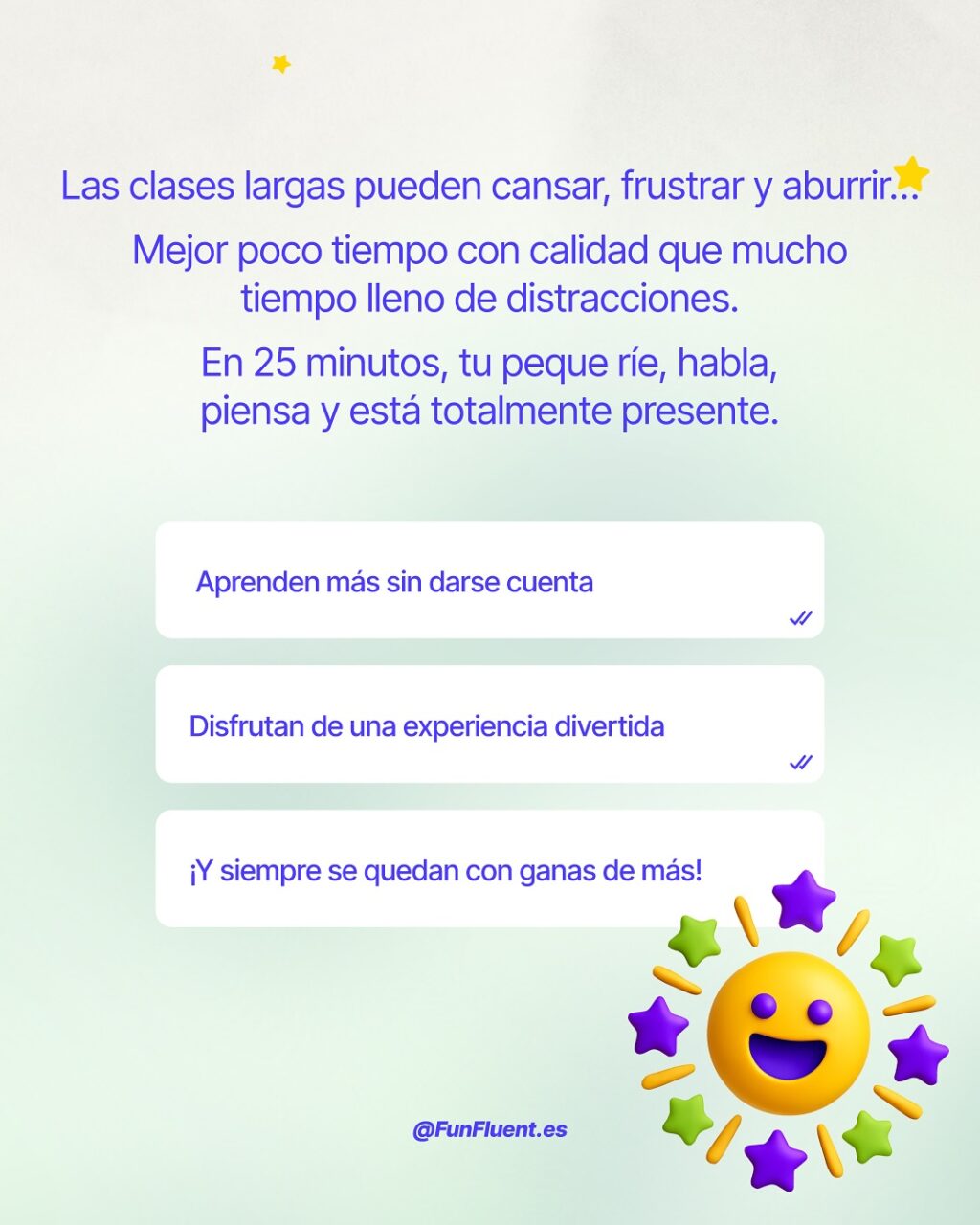 Instagram post from funfluent.es. This post is in position 3.